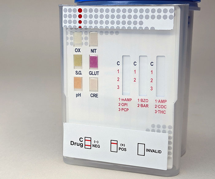 CheckPoint Urine Dip Drug Test: THC - Instant Drug Test - AlcoP