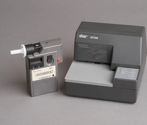 Alco-Sensor IV with memory slip printer