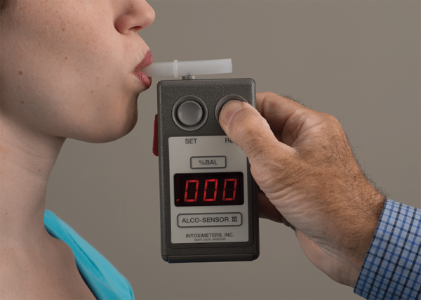 Alco-Sensor III breath alcohol testing device