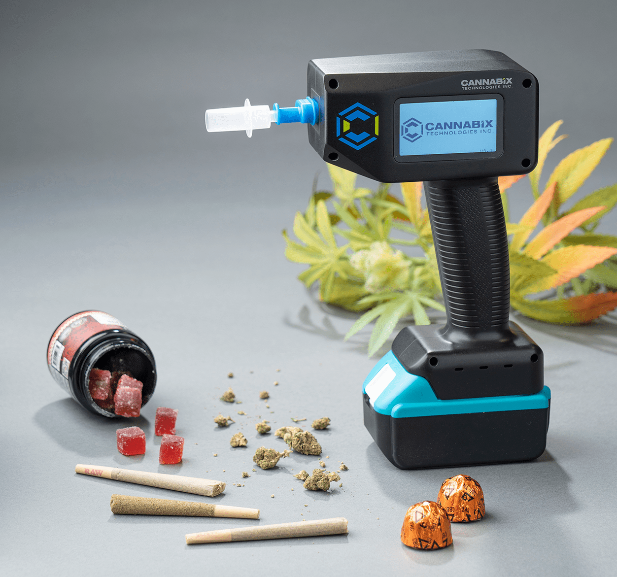 Cannabix marijuana breath tester unit